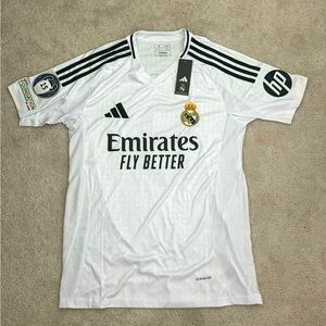 Real Madrid jersey Kylian Mbappe champions league edition soccer medium 24/25